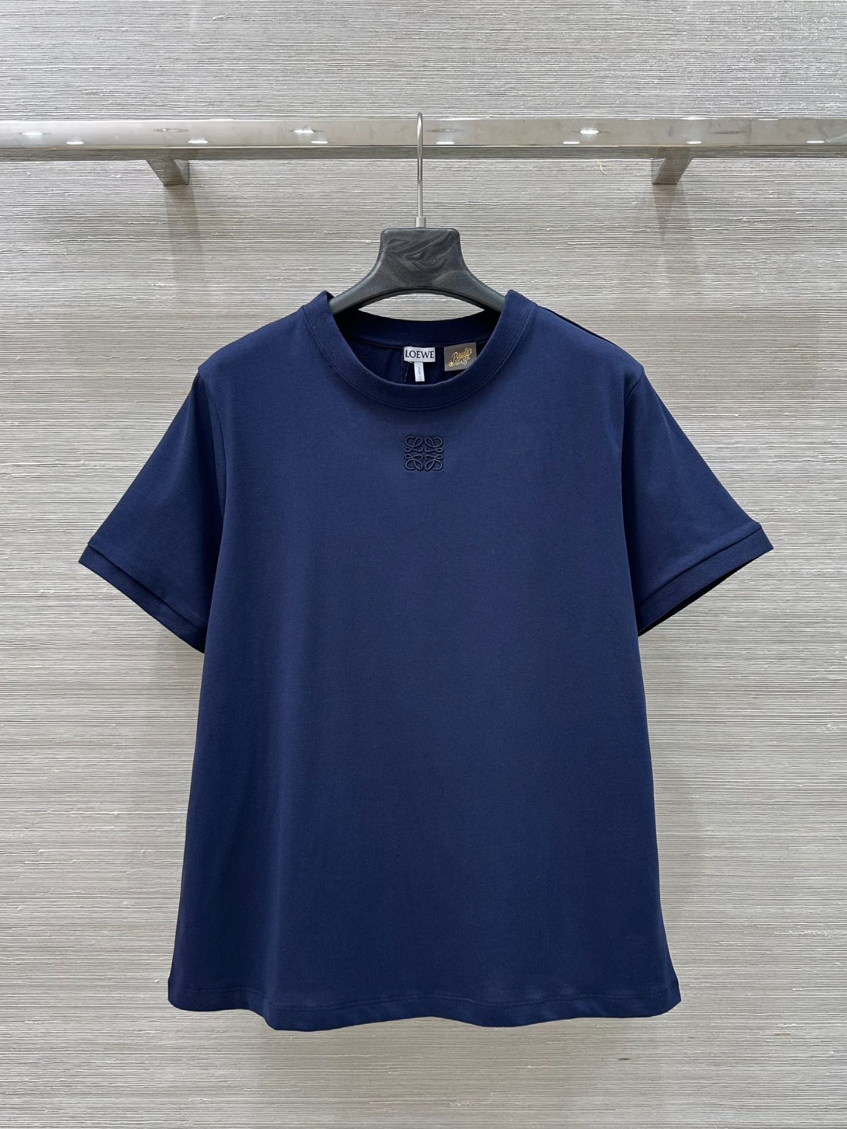 カジュアル 合わせやすい レース Tシャツ ロエベ Tシャツ コピー ネイビー