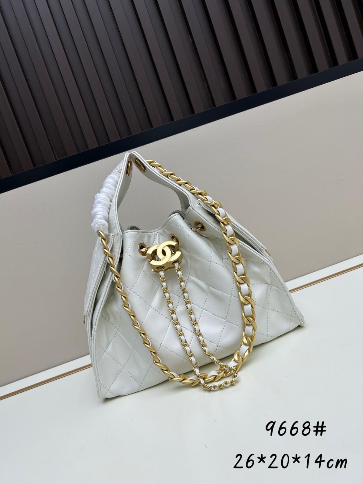 CHANEL25 ホーボーバッグ スモール シャネル バッグ コピー ホワイト