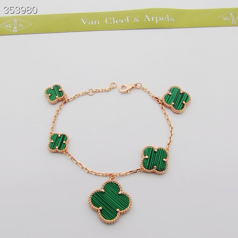 定番 人気 四つ葉 ヴァンクリーフ&アーペル ブレスレット 偽物 アクセサリー