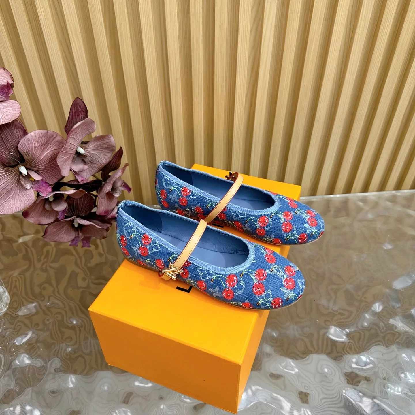 LV × TM ロミー バレリーナ ルイ・ヴィトン シューズ スーパーコピー