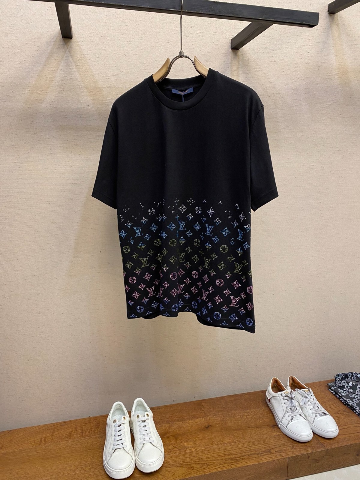 モノグラム グラディエント エンベリッシュド ショートスリーブ