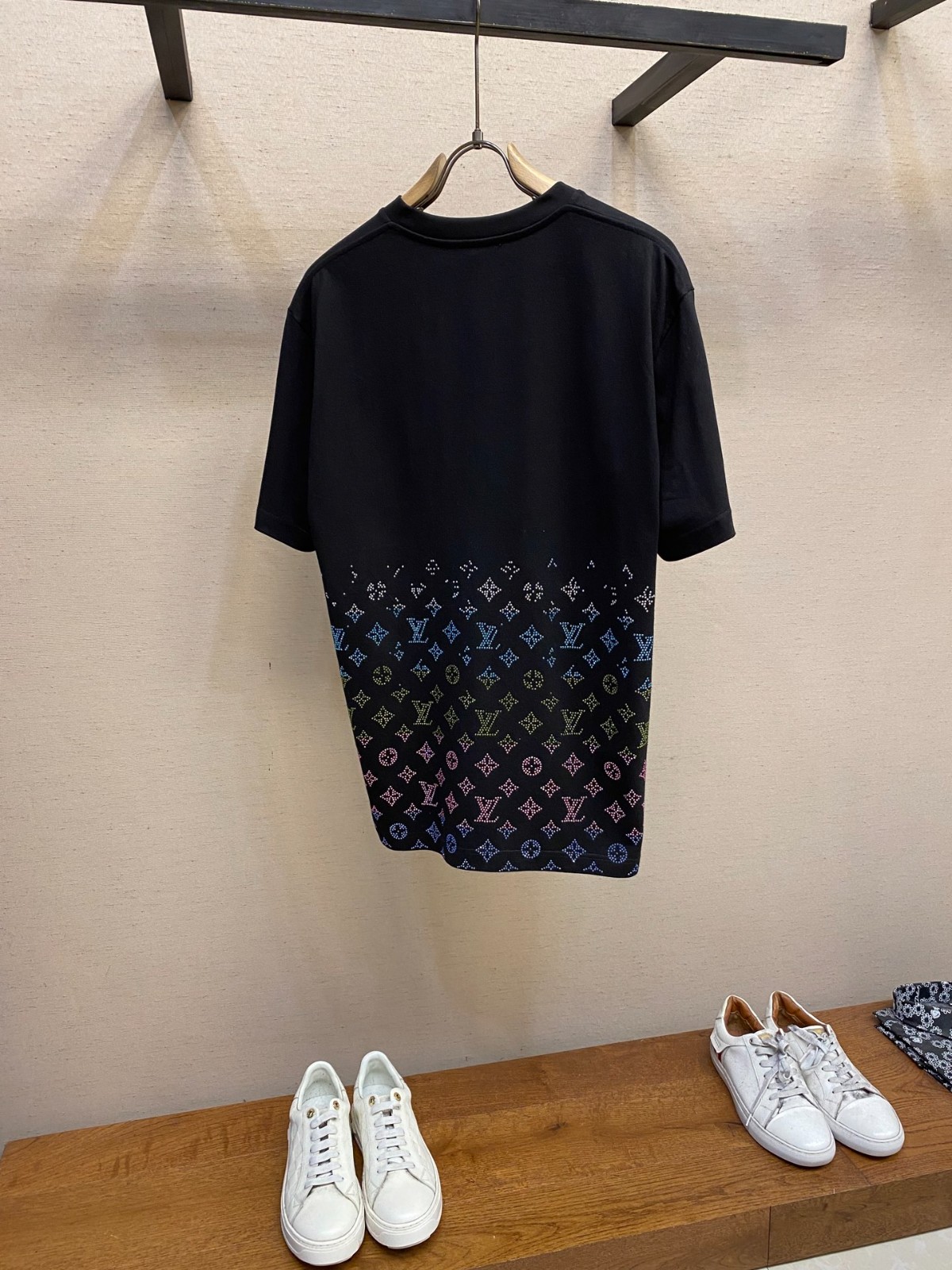 モノグラム グラディエント エンベリッシュド ショートスリーブ