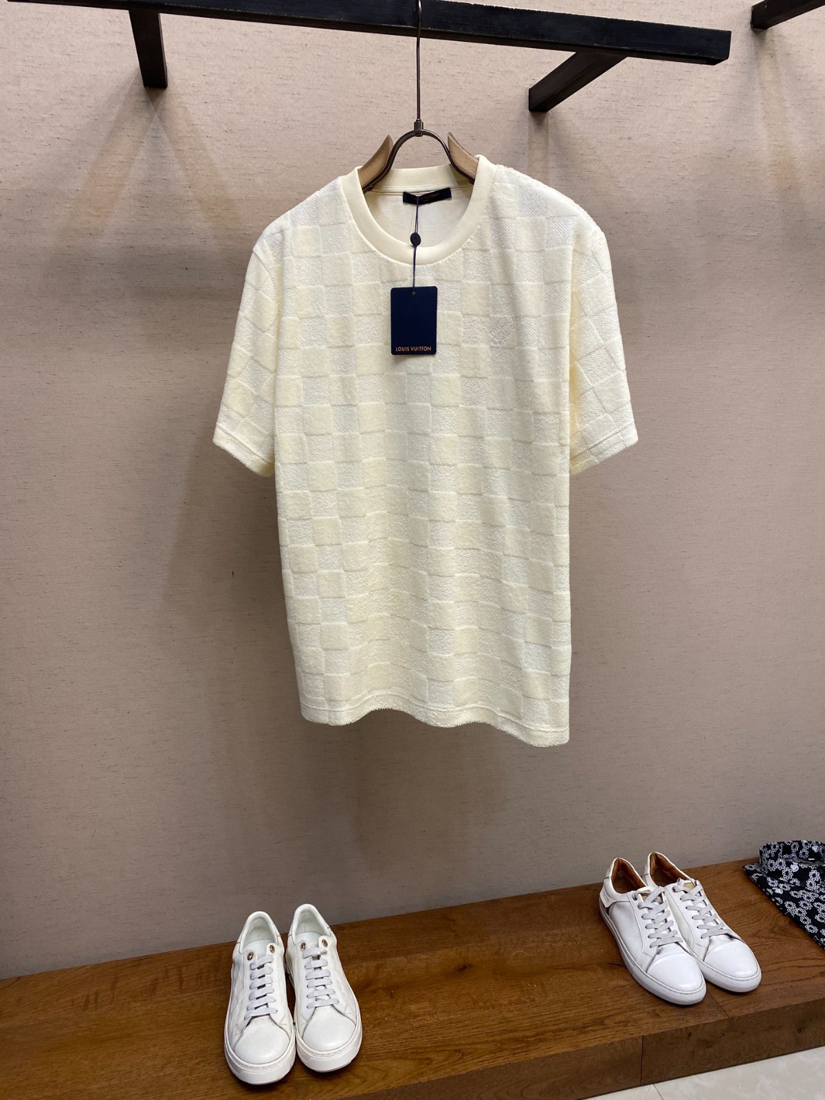 ダミエ フレンチテリーTシャツ ルイ・ヴィトン Tシャツ スーパー