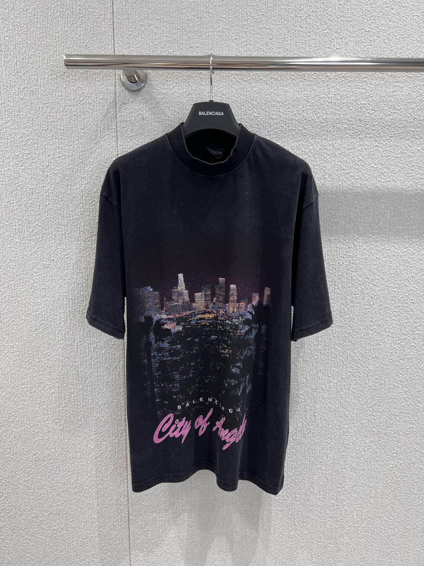 バレンシアガ Tシャツ コピー ユニセックス オーバーサイズ 半袖