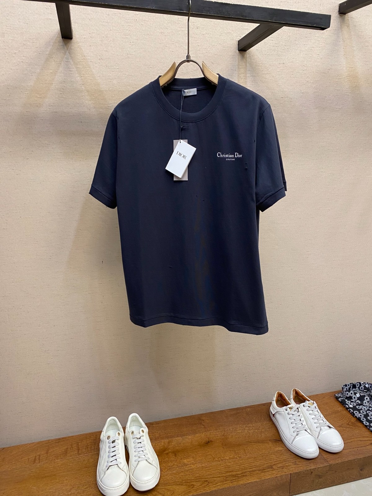 カジュアル 合わせやすい 半袖Tシャツ クリスチャン・ディオール