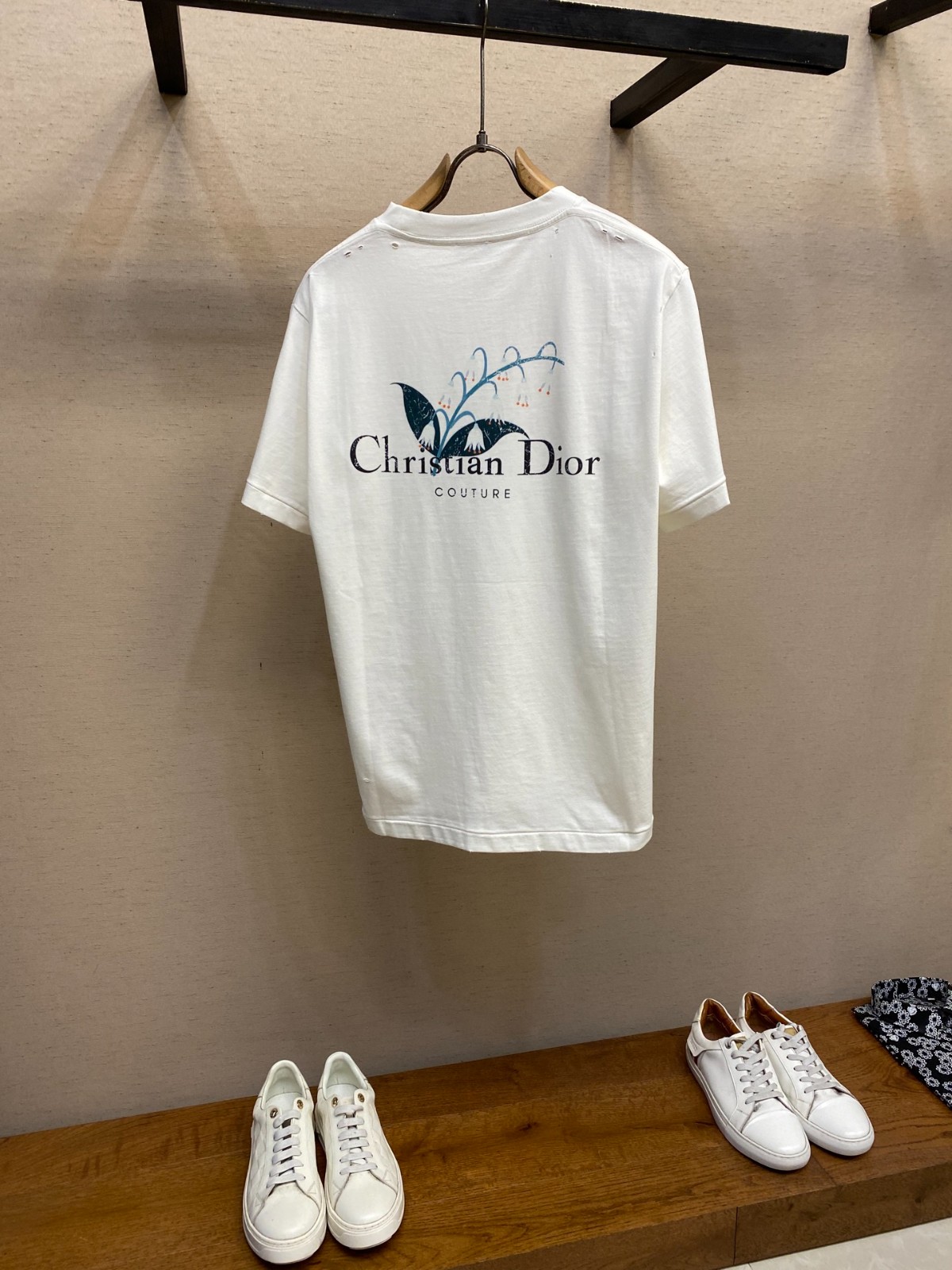 カジュアル 合わせやすい 半袖Tシャツ クリスチャン・ディオール