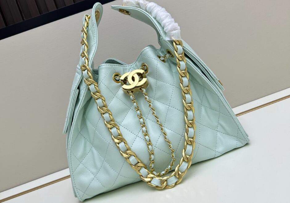 CHANEL25 ホーボーバッグ スモール シャネル バッグ コピー グリーン
