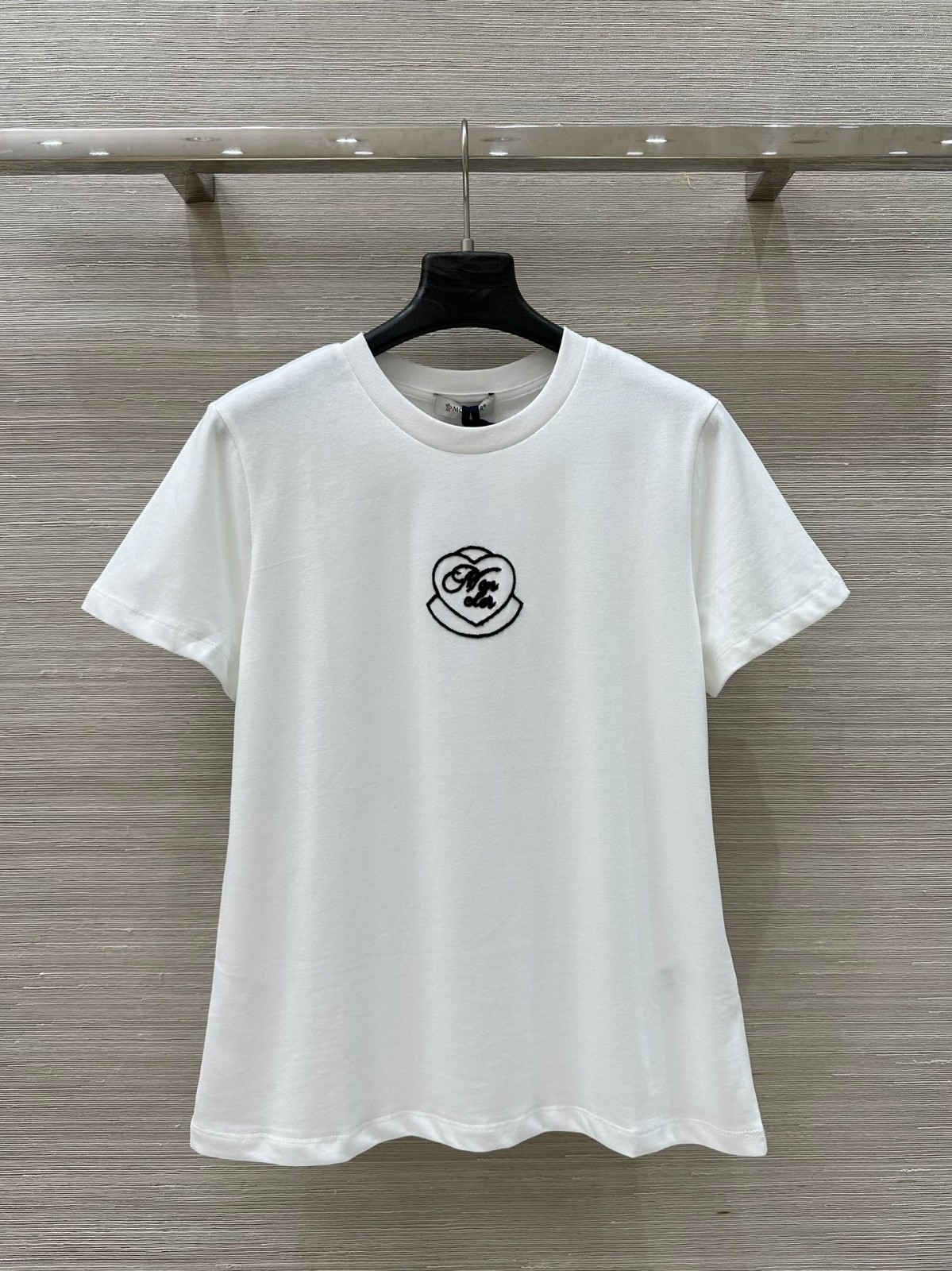 【MONCLER/モンクレール】シンプル◇ロゴ入り Tシャツ コットン MONCLER モンクレール カットソー メンズ K1091 8C00075 - 8390T