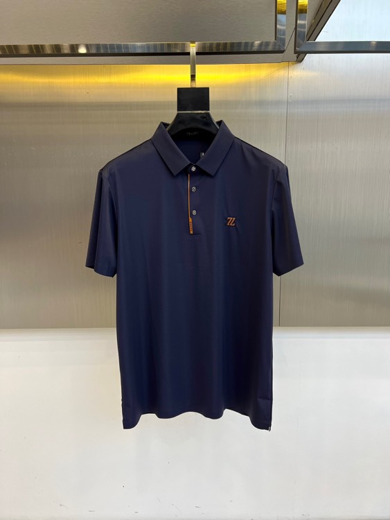 エルメネジドゼニア　ポロシャツ Ermenegildo Zegna - 美品 Ermenegildo Zegna エルメネジルド