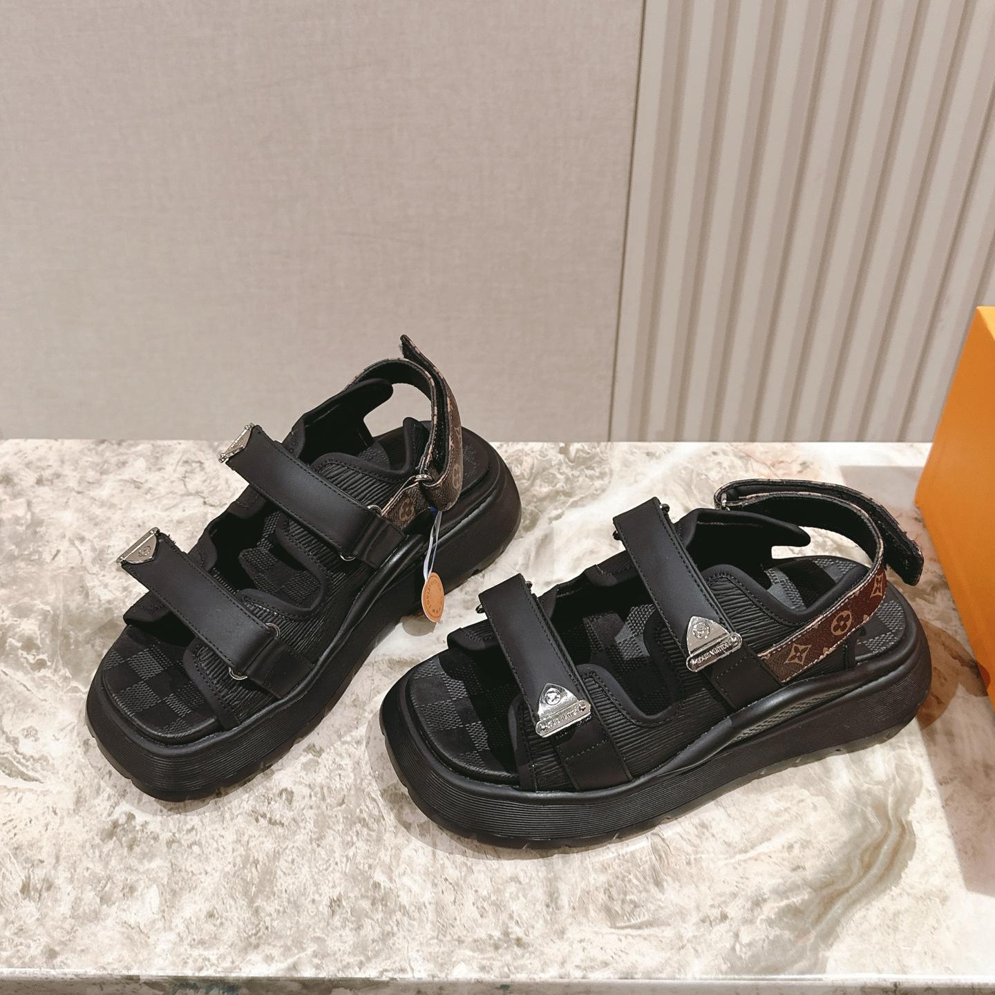 春夏人気 ルイ・ヴィトン カメレオン サンダル スーパーコピー