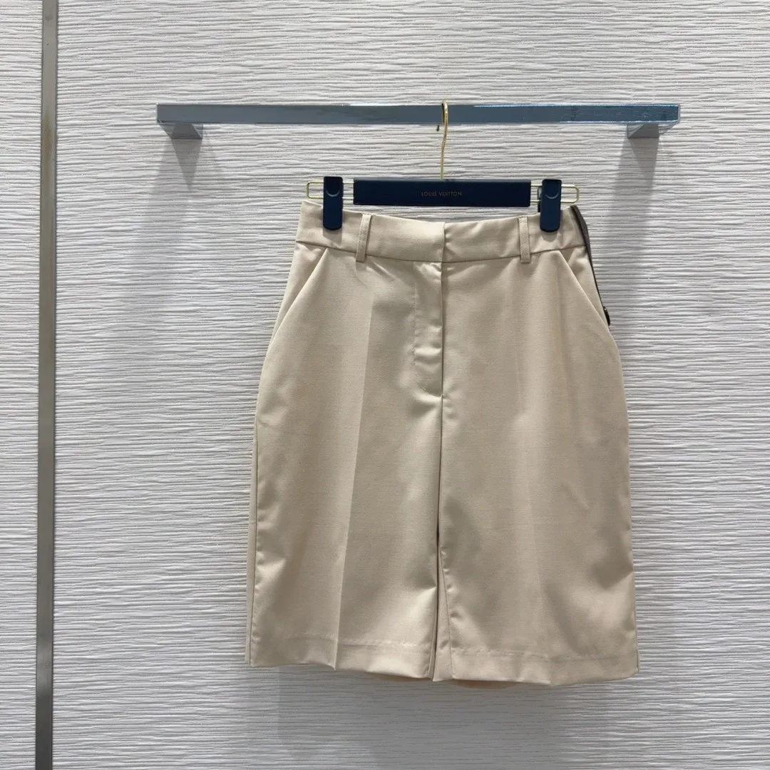 テーラード バルミューダショーツ ルイ・ヴィトン パンツ コピー ベージュ