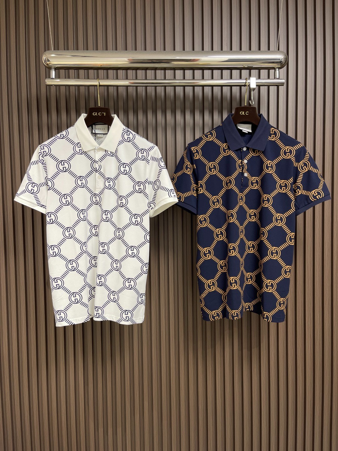 どーれ(マイ)　GUCCI グッチ　GG ニット ポロシャツ　半袖トップス GUCCI】【イタリア製】【トップス】グッチ『レース 半袖