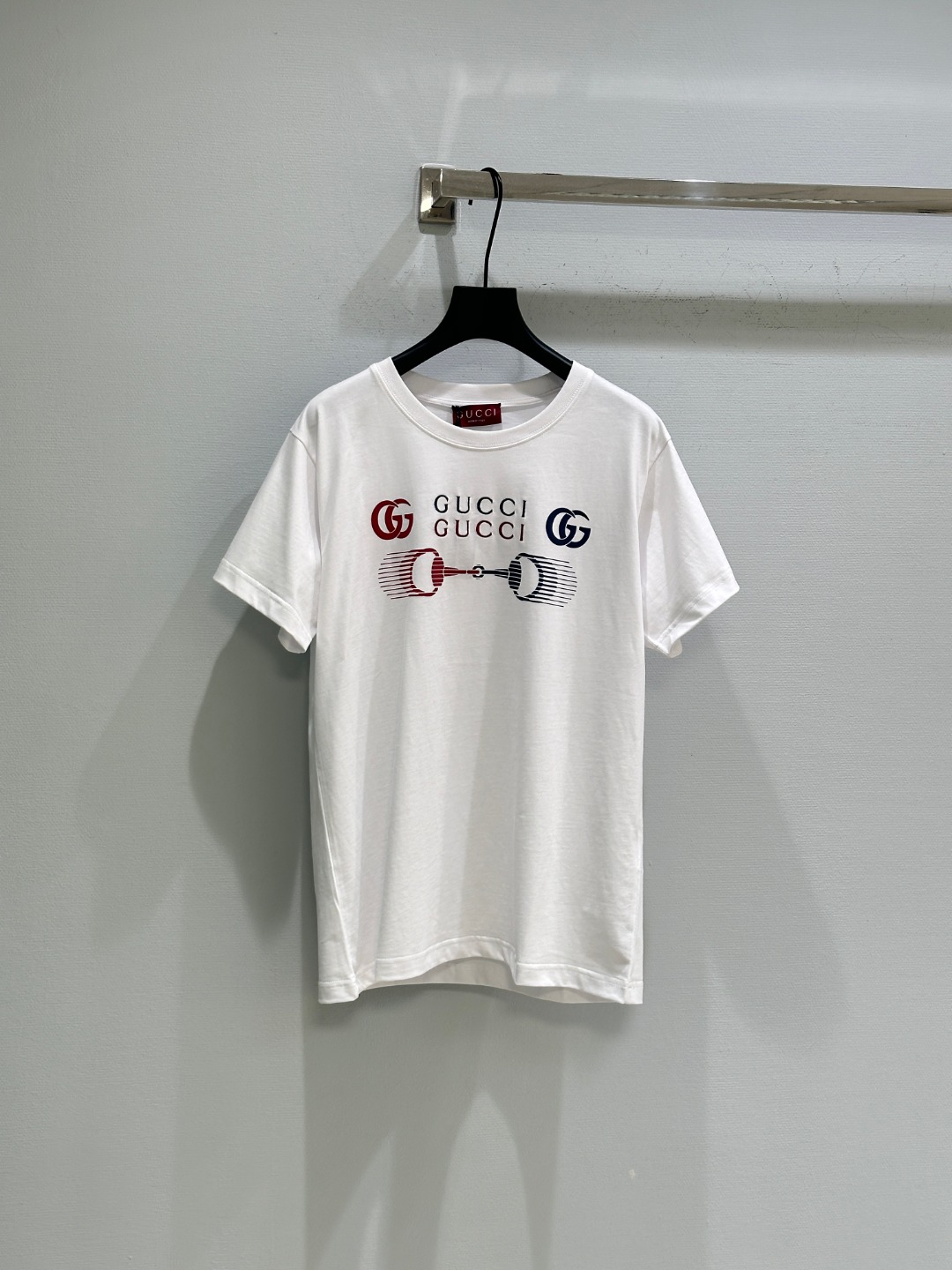 正規品 GUCCI グッチ☆ 丸首 半袖 Tシャツ ホワイト サイズM