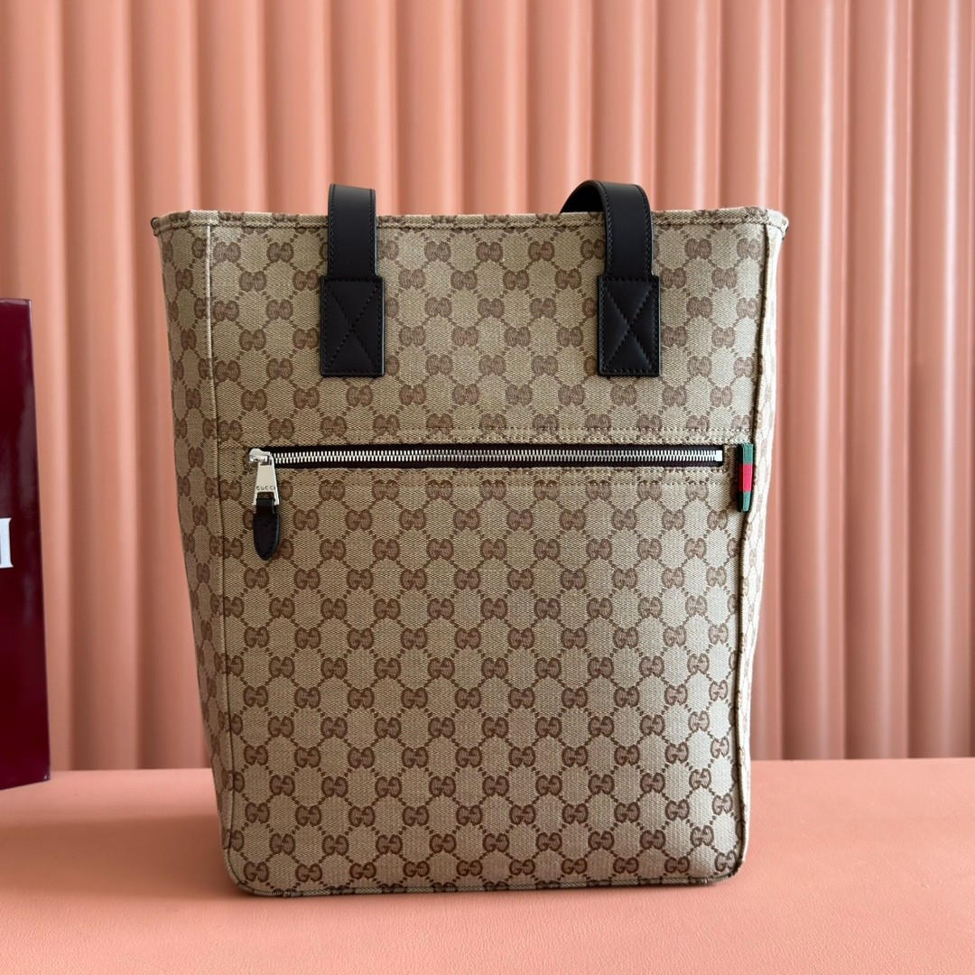 【GUCCI】キャンバス ミディアムトートバッグ☆ グッチ☆トートバッグ GGスプリーム キャンバス ミディアム