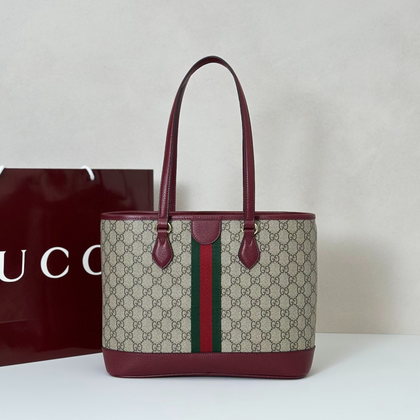 【すぐ届く・国内発送】グッチ ダブルG ミディアム トートバッグ GUCCI - グッチ ダブルG ミディアム トートバッグ レディース