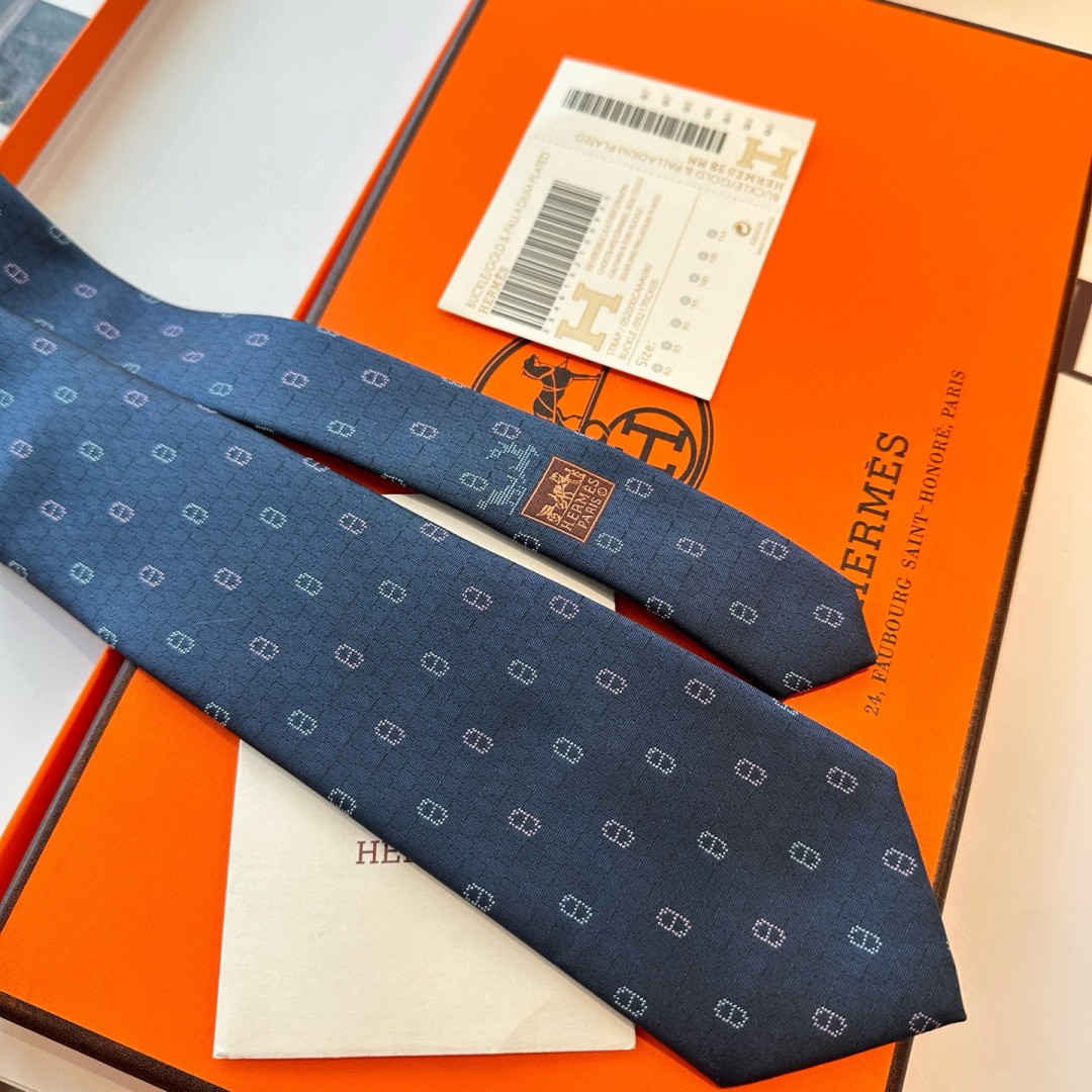 HERMES エルメス 未使用品 現行 ネクタイ マイヨン・ディヴェール H柄 マイヨン・ディヴェール シルクタイ エルメス ネクタイ 偽物 メンズ