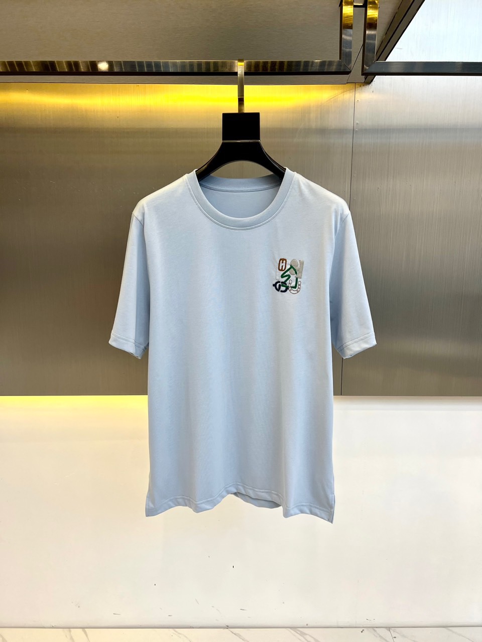 上品 カジュアル コットン 半袖Tシャツ エルメス Tシャツ 偽物