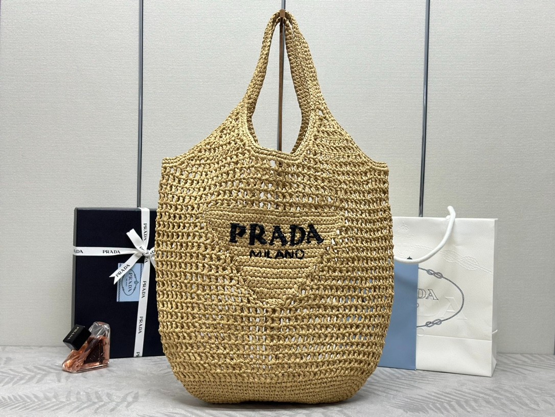 ★ プラダ ★ ラフィア トートバック 1BG424 楽天市場】PRADA プラダ かごバッグ 1BG424 2A2T OOO レディース