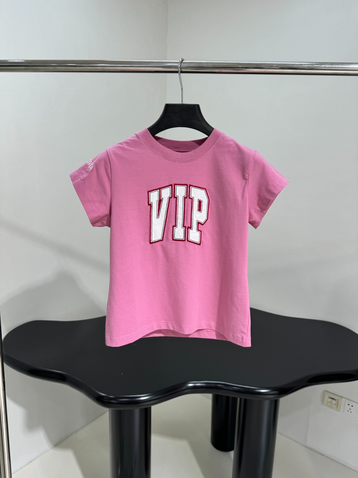 カジュアル フェンミン コンパクト 半袖Tシャツ バレンシアガ Tシャツ コピー ピンク