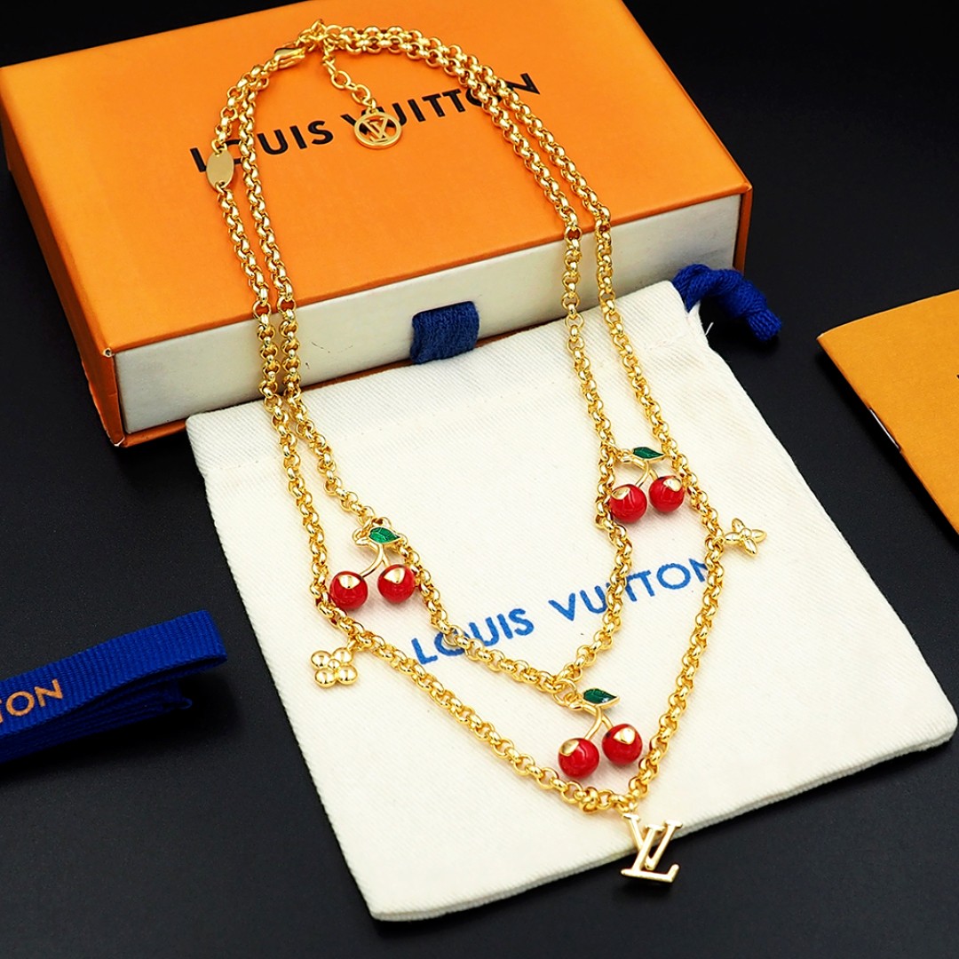 【コラボ】ルイヴィトン ★ LV x TM セリース ネックレス 人気 可愛い LV x TM セリース ネックレス ルイ・ヴィトン