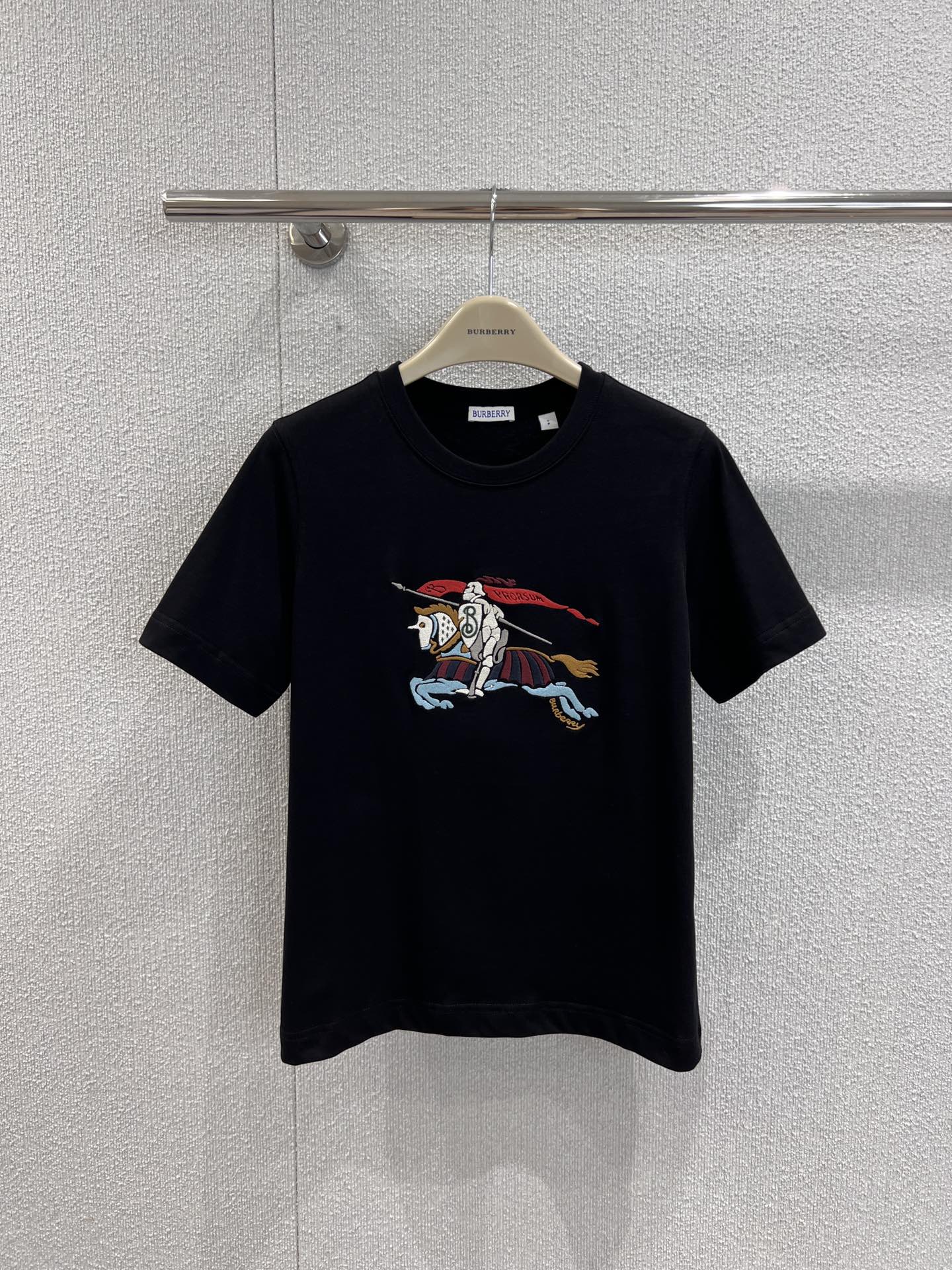 バーバリー　EKDプリント　コットンTシャツ　3Y EKD コットンTシャツ (ホワイト) - ウィメンズ, コットン