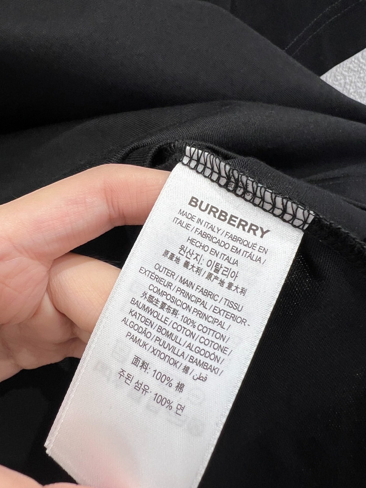 EKD チェック コットンTシャツ バーバリー Tシャツ コピー