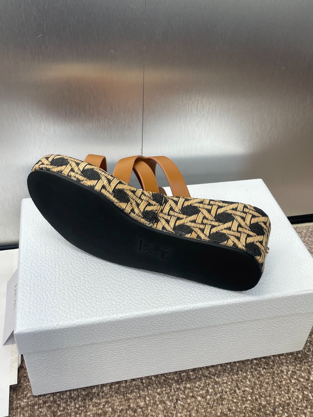 L'Amazone Dior ウェッジスライド ディオール サンダル スーパー