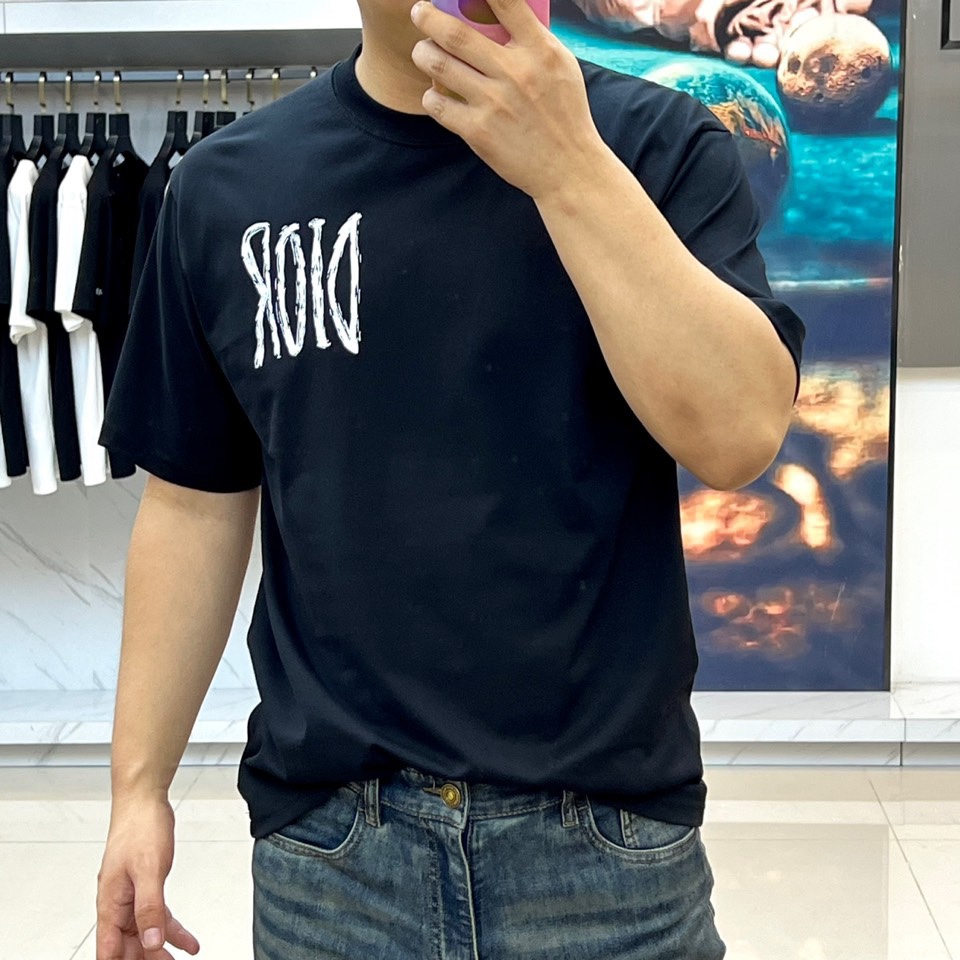 ChristianDiorクリスチャンディオール半袖Tシャツ デニムロゴトップス Christian Dior - 極美品 ChristianDior クリスチャンディオール