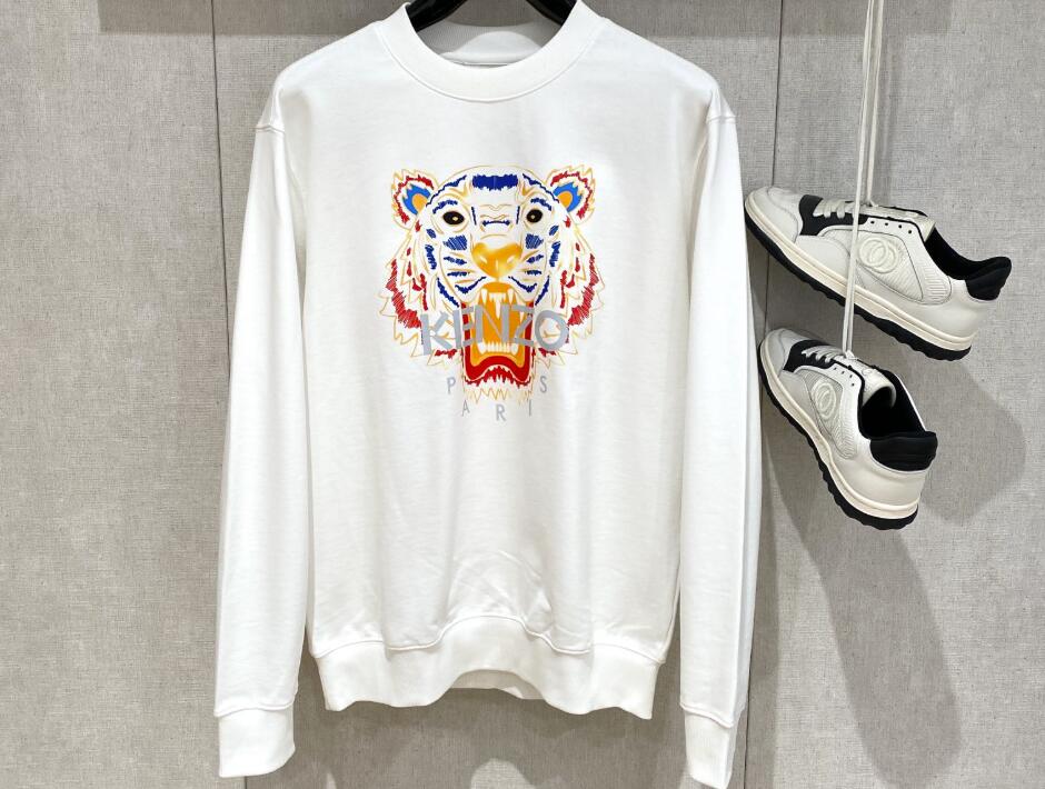 定番 タイガー コットン スウェットシャツ ケンゾー Tシャツ コピー ホワイト