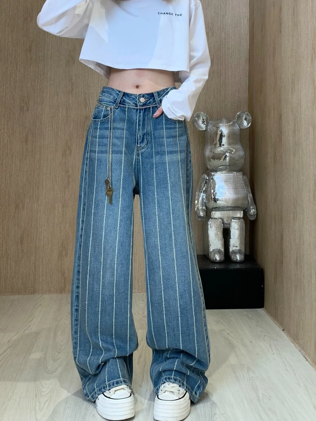 アレキサンダーワング ジーンズ コピー お洒落 合わせやすい デニムパンツ