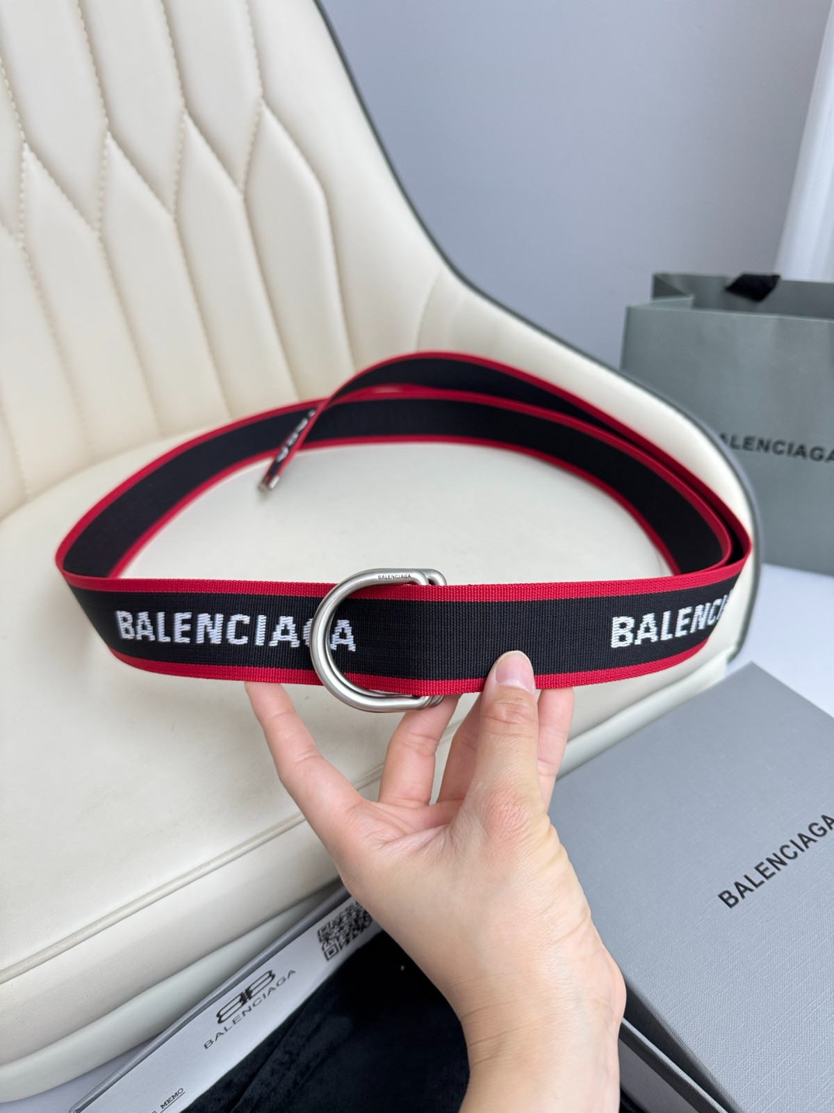 BALENCIAGA Dリングベルト 楽天市場】BALENCIAGA バレンシアガ スライダーベルト D RING