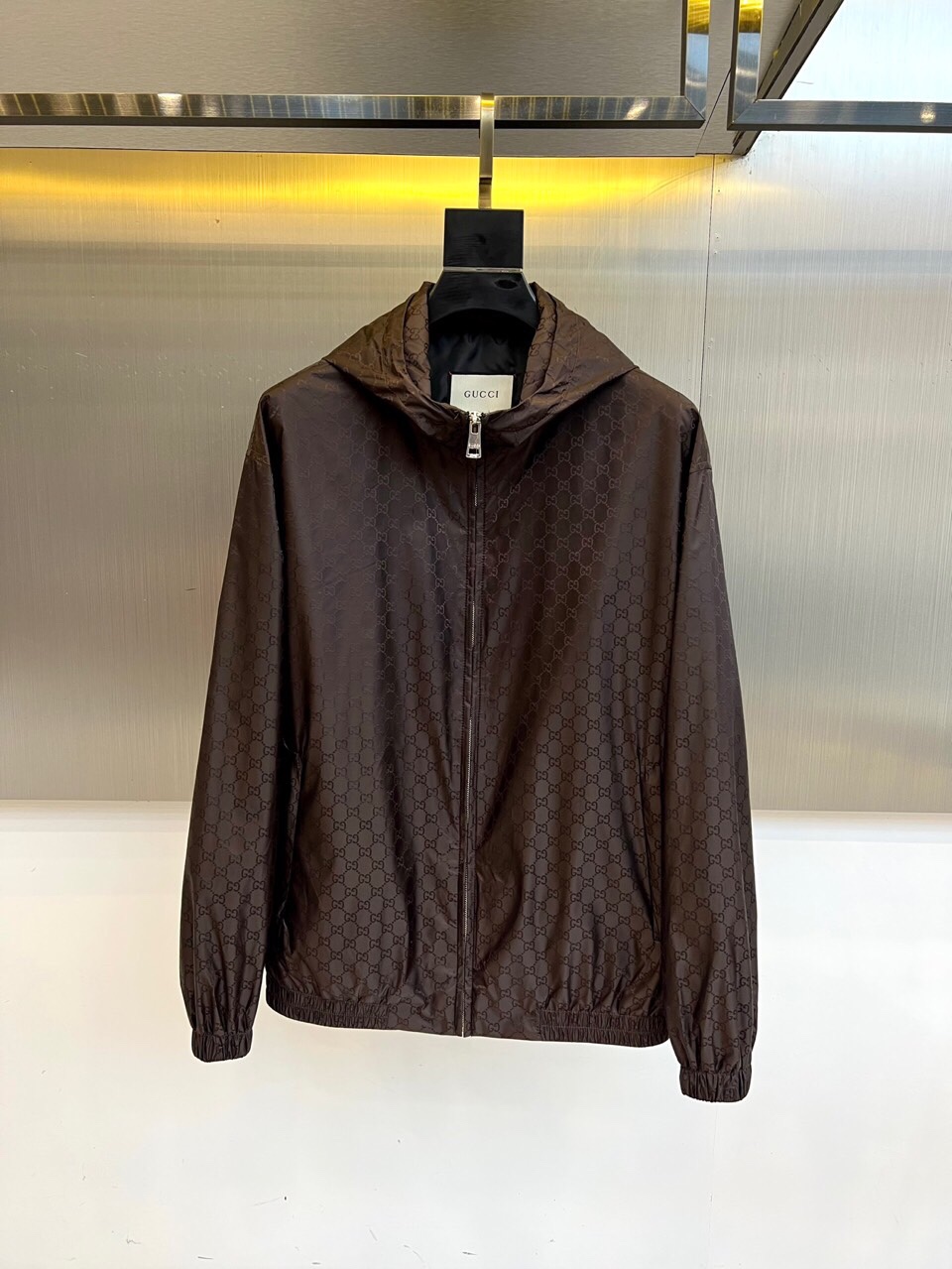 洗練された 上品 GG総柄 フード付きジャケット グッチ