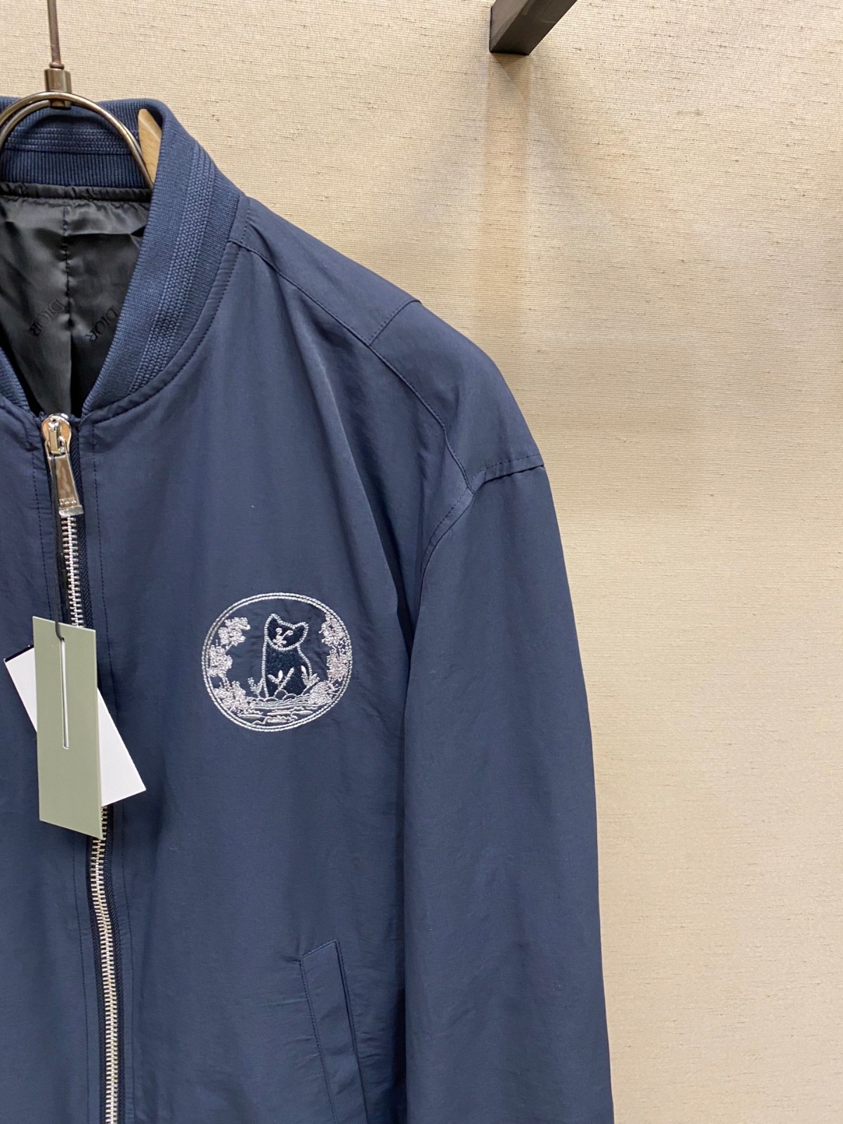 DIOR ディオールとヒルトン ネルボンバージャケット 人気 DIOR AND HYLTON NEL ボンバージャケット クリスチャン