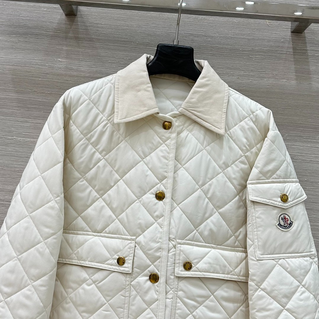 カジュアル キルティングシャツジャケット モンクレール
