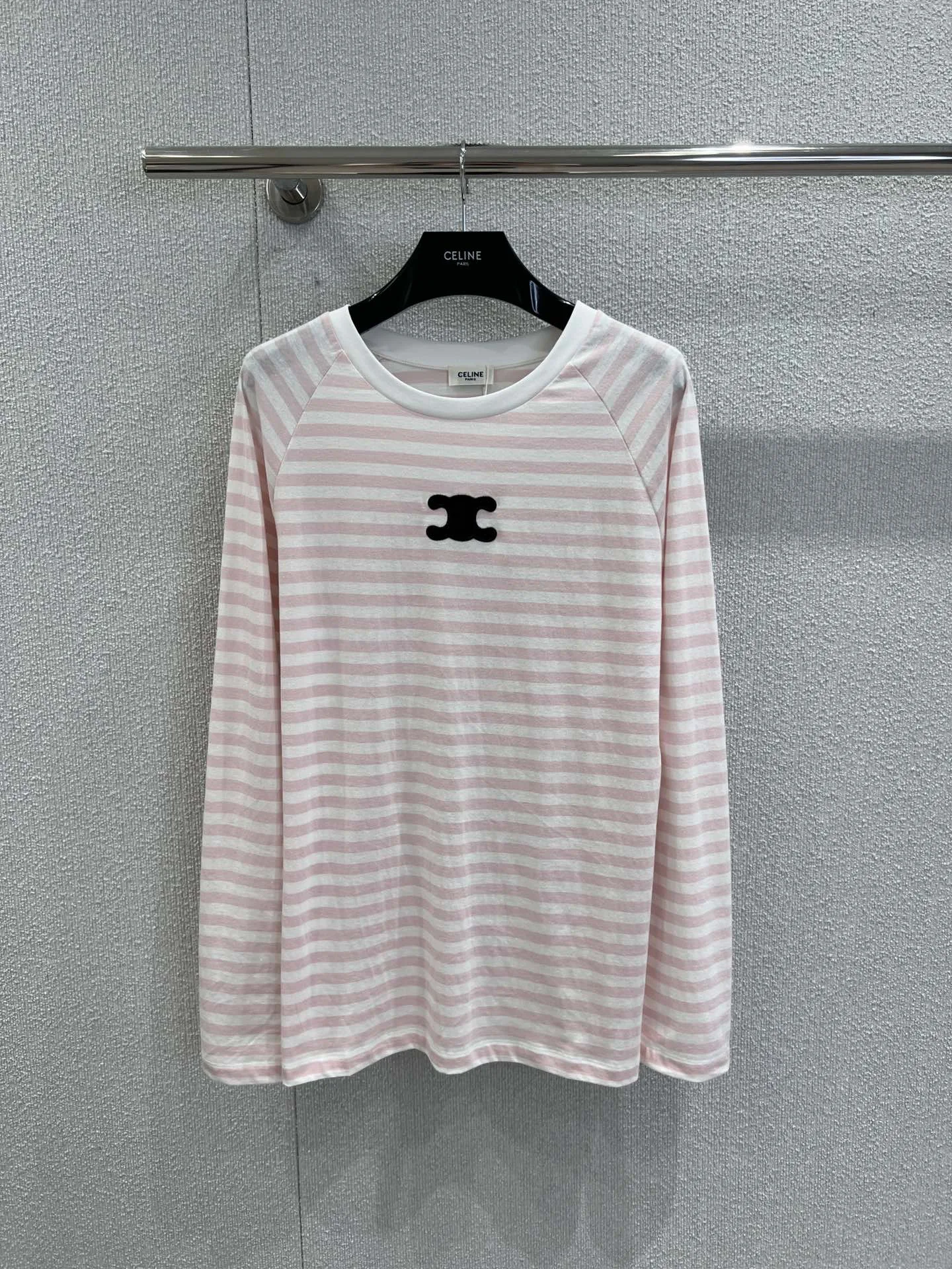 セリーヌ Tシャツ 偽物 コットン カジュアル ボーダー 長袖Tシャツ セリーヌ Tシャツ 偽物 コットン カジュアル ボーダー 長袖Tシャツ