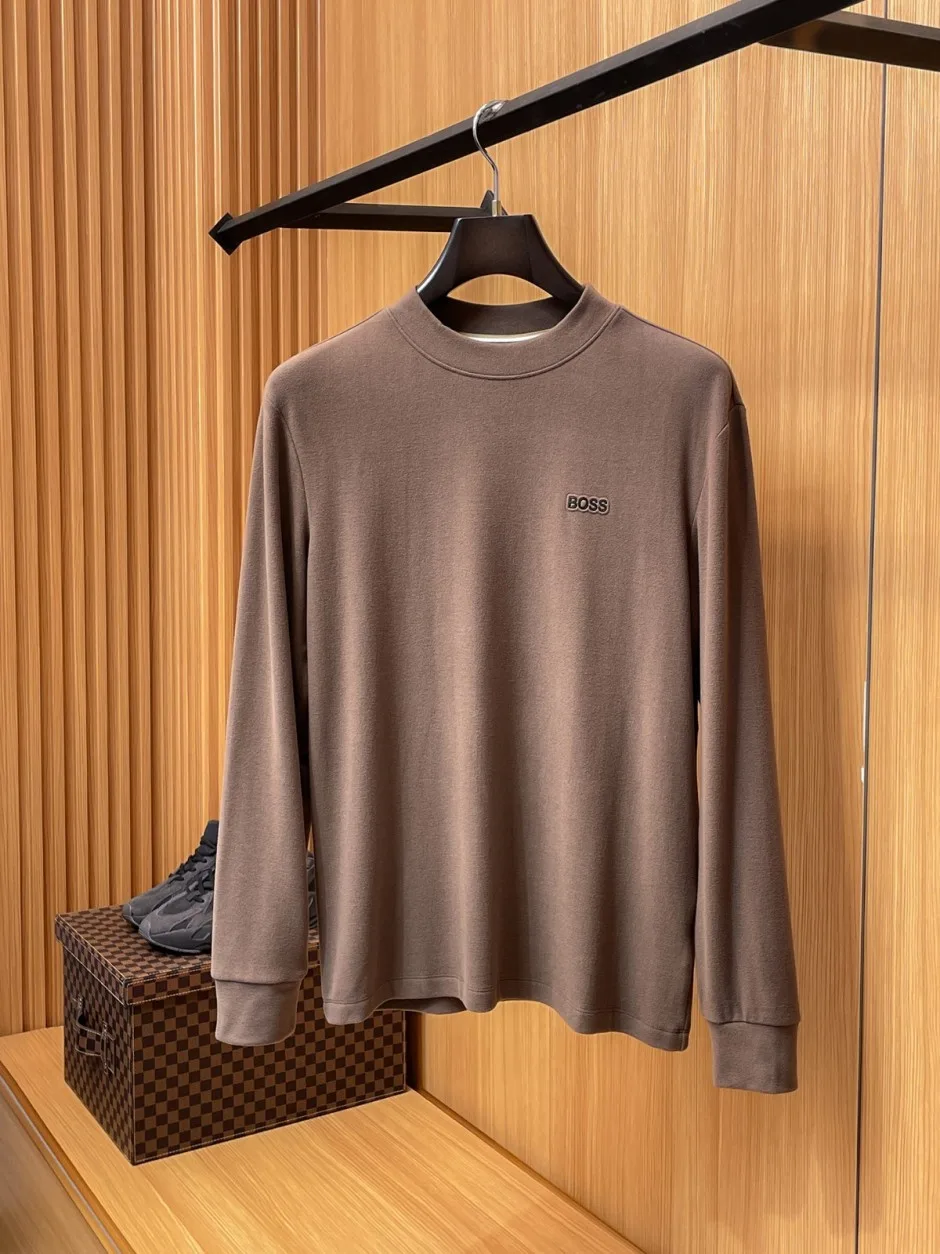ヒューゴ・ボス Tシャツ 偽物 ベーシック 秋冬 厚手 長袖Tシャツ トップス ヒューゴ・ボス Tシャツ 偽物 ベーシック 秋冬 厚手 長袖Tシャツ トップス