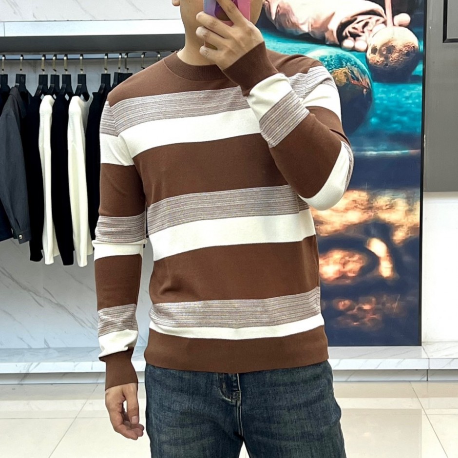 Ermenegildo Zegna エルメネジルド・ゼニア クルーネックニット Ermenegildo Zegna エルメネジルド・ゼニア クルーネックニット