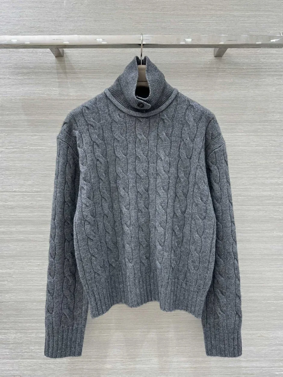 ケーブル カシミヤ ポロカラー セーター ラルフローレン スーパーコピー グレー ケーブル カシミヤ ポロカラー セーター ラルフローレン スーパーコピー グレー