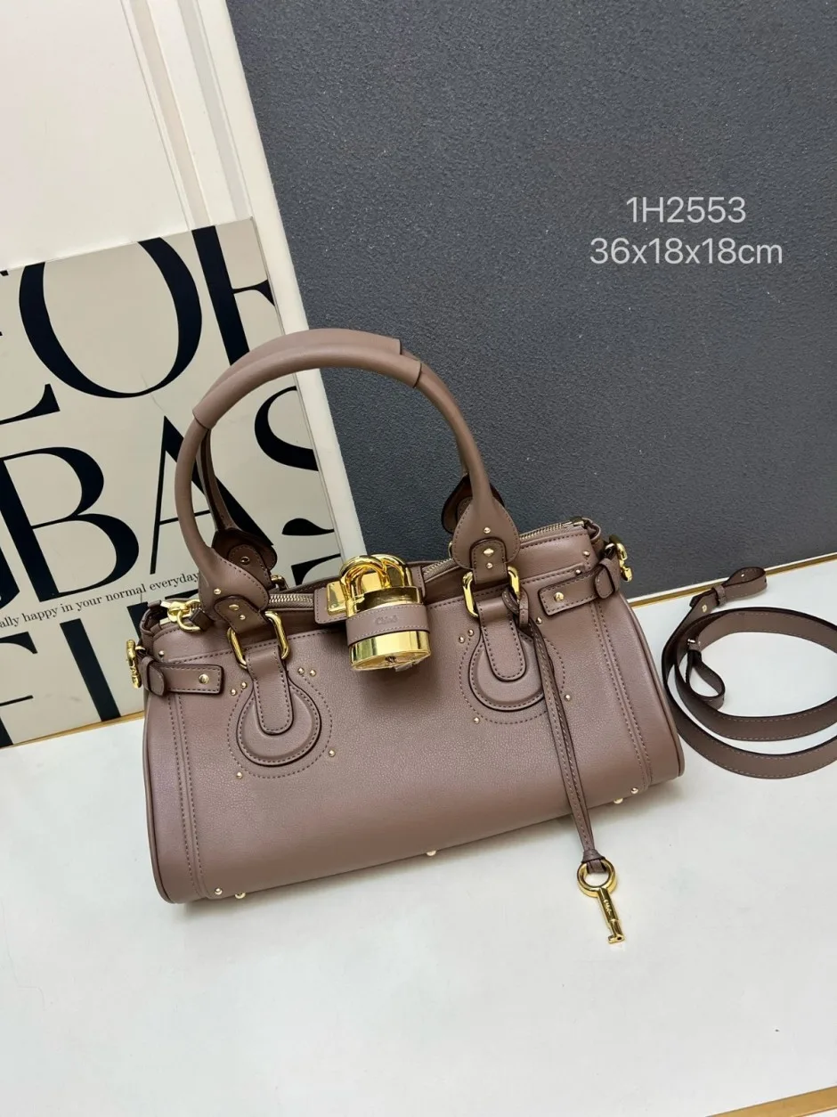 CHLOE PADDINGTONバッグ スーパーコピー クロエ グレインレザー レディースバック