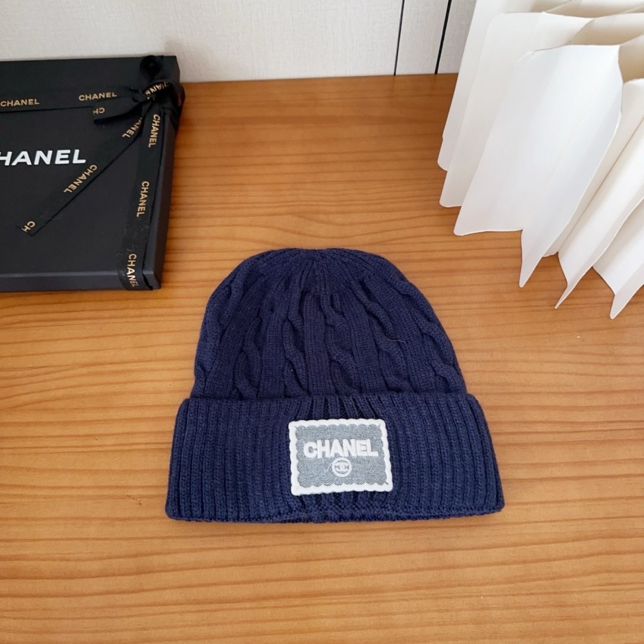 全7色 定番 ケーブルニット ビーニー シャネル キャップ コピー