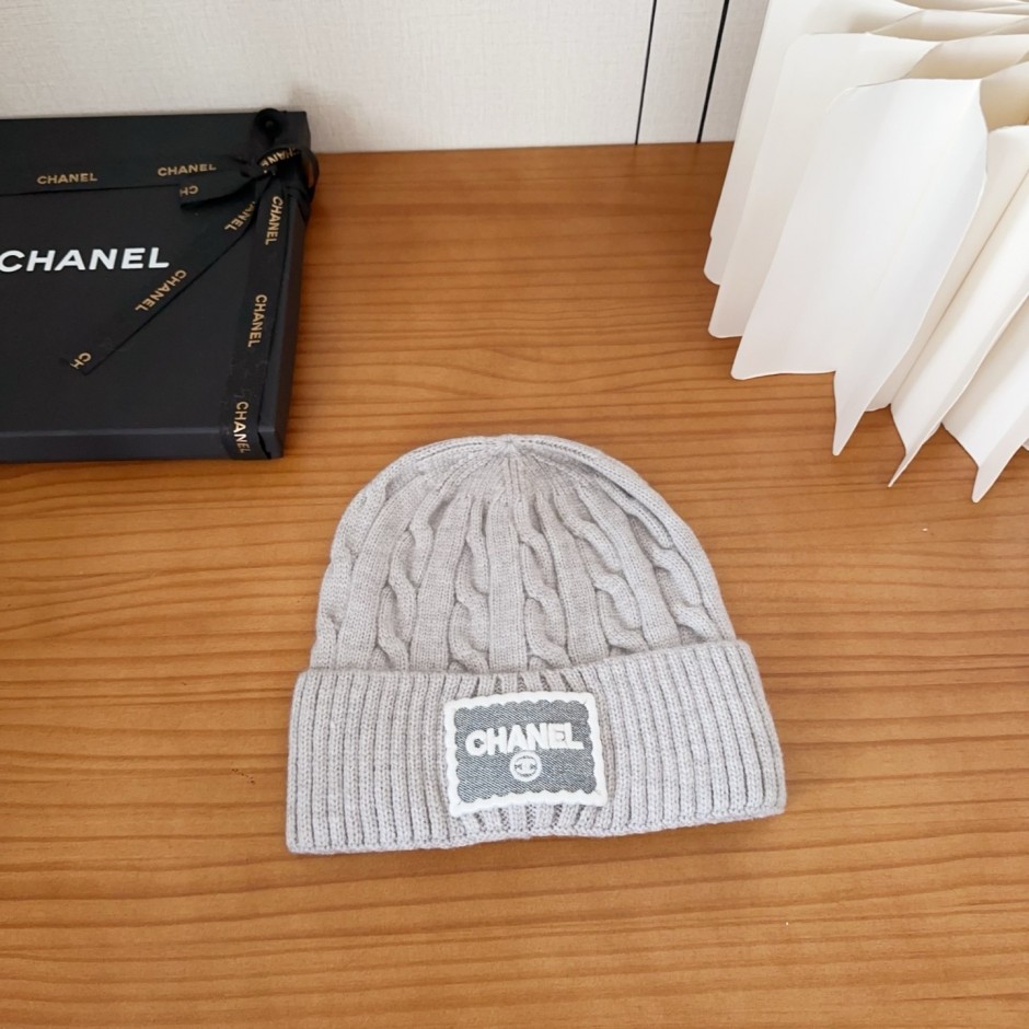 全7色 定番 ケーブルニット ビーニー シャネル キャップ コピー