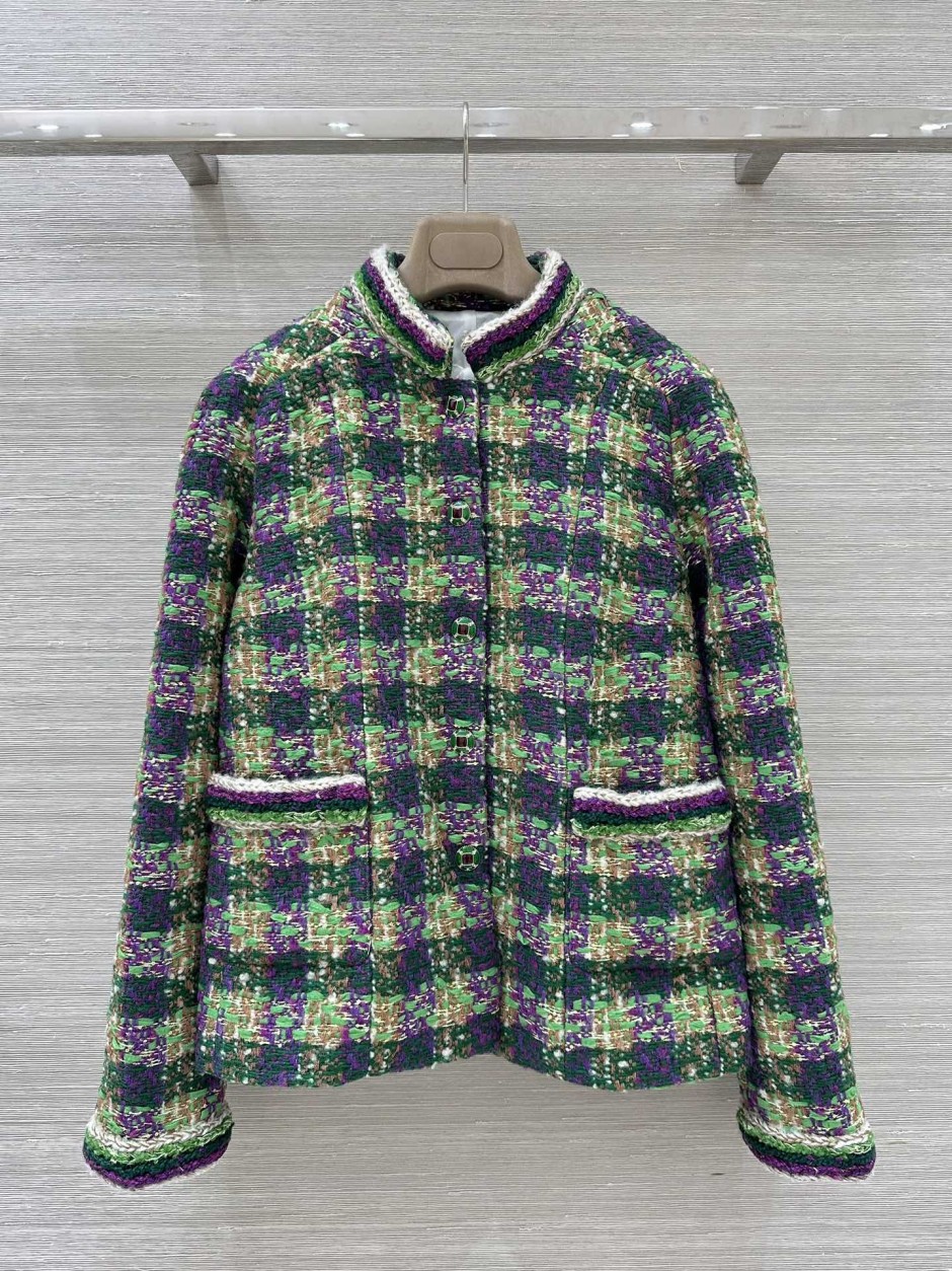 高級感♪エレガント ツイードジャケット シャネル ジャケット コピー