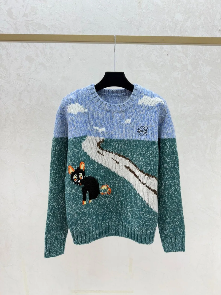 LOEWE x Louis Wain ウール&モヘア セーター ロエベ スーパーコピー LOEWE x Louis Wain ウール&モヘア セーター ロエベ スーパーコピー