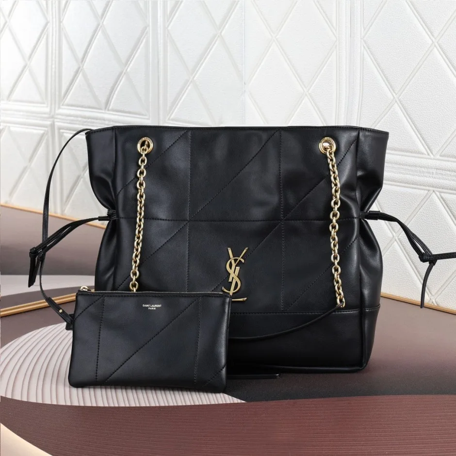 人気 レザー YSL ジェイミー ショッピング イヴ・サンローラン バッグ コピー ブラック 人気 レザー YSL ジェイミー ショッピング イヴ・サンローラン バッグ コピー ブラック