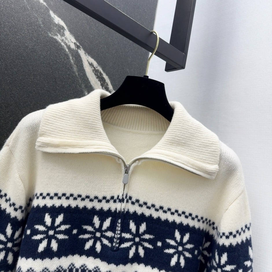 美品✨ポロラルフローレン ハーフジップニット 洗える フェアアイル柄 L 美品✨ポロラルフローレン ハーフジップニット 洗える フェアアイル柄