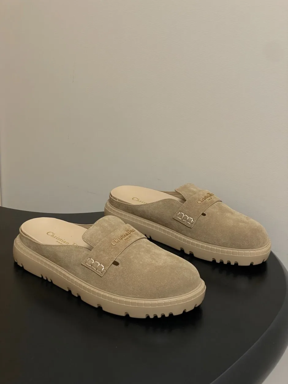 カジュアル Dior Boy ミュール クリスチャン・ディオール スーパーコピー ベージュ