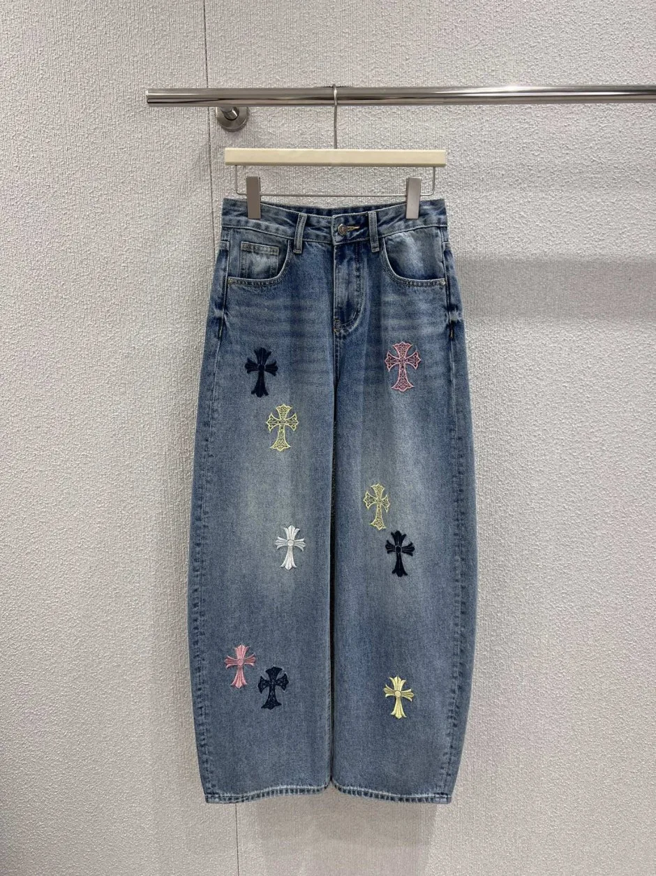 クロスモチーフ デニムパンツ クロムハーツ ジーンズ 偽物 合わせやすい クロスモチーフ デニムパンツ クロムハーツ ジーンズ 偽物 合わせやすい