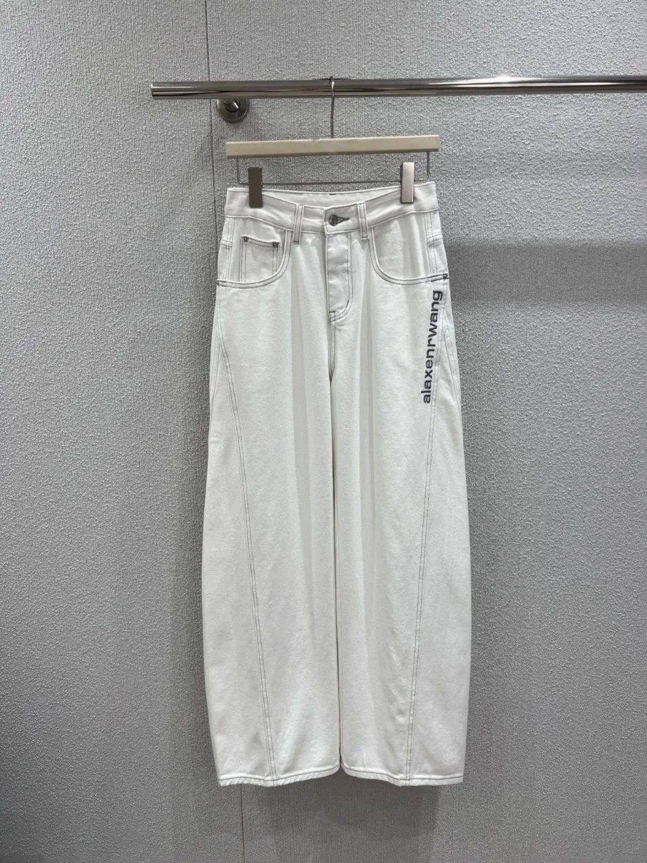 おしゃれ アレキサンダーワング ジーンズ 偽物 バレルレッグ デニムパンツ おしゃれ アレキサンダーワング ジーンズ 偽物 バレルレッグ デニムパンツ
