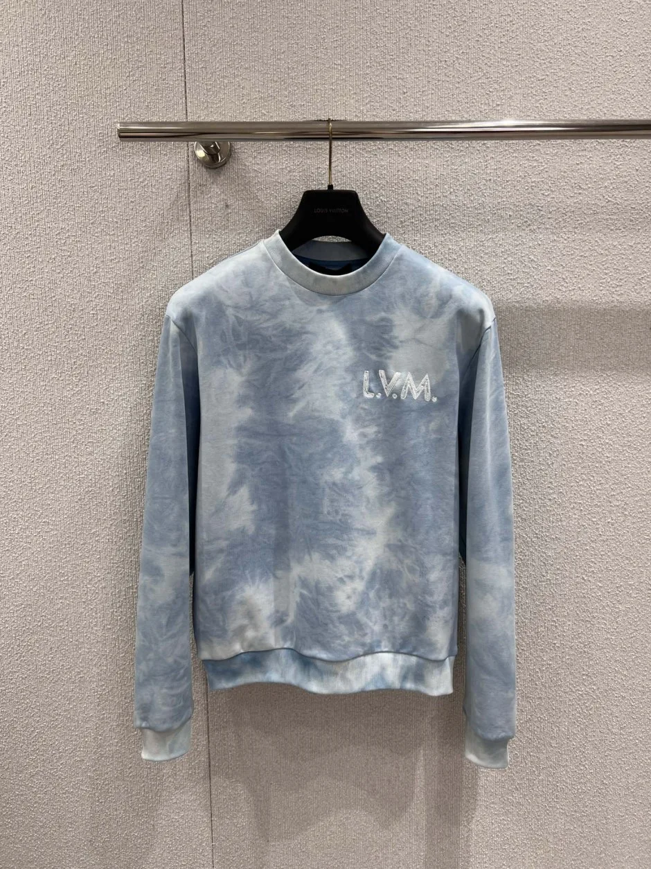 タイダイ スウェットシャツ ルイ・ヴィトン Tシャツ コピー クルーネック タイダイ スウェットシャツ ルイ・ヴィトン Tシャツ コピー クルーネック