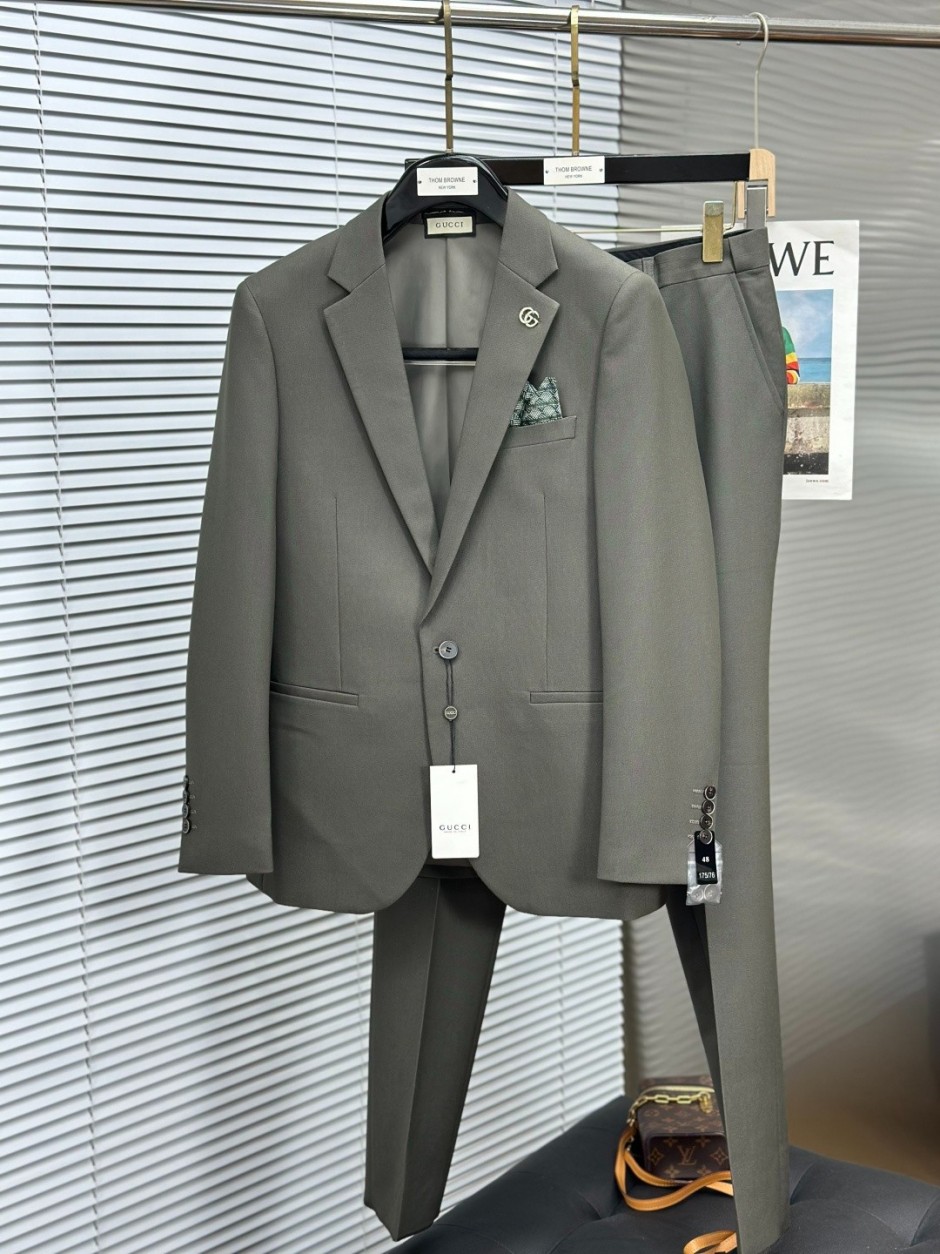 グッチ スーツ 偽物 上品 エレガント シングル ジャケット パンツ